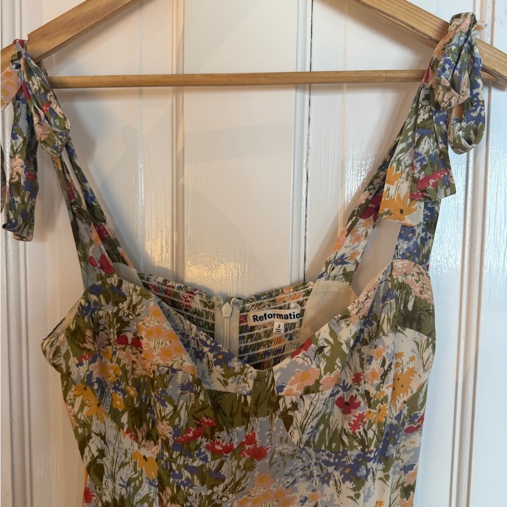 Reformation Floral Dress